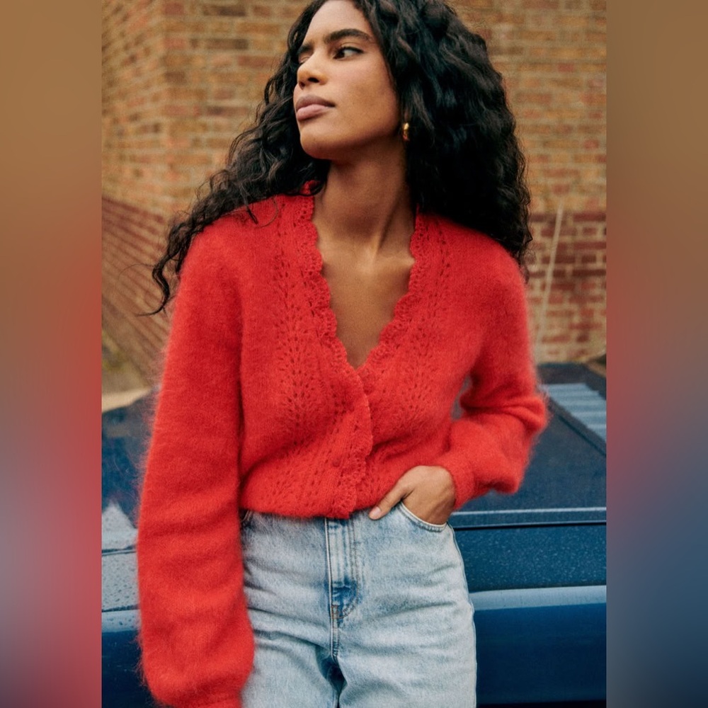 Sezane Angelie Cardigan